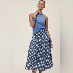 Anthropologie Vibrant Cobalt Blue Tank Top